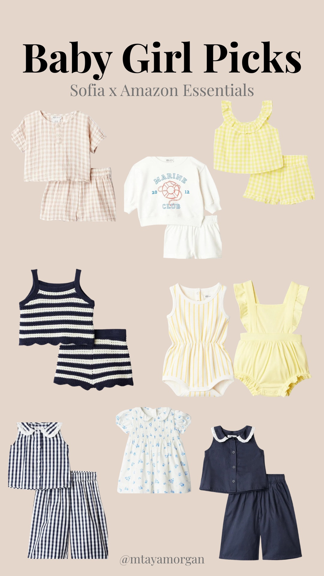 Newest picks for baby girls! Styled with Amazon Essentials x Sofia

#LTKmomlife #LTKKids #LTKBaby