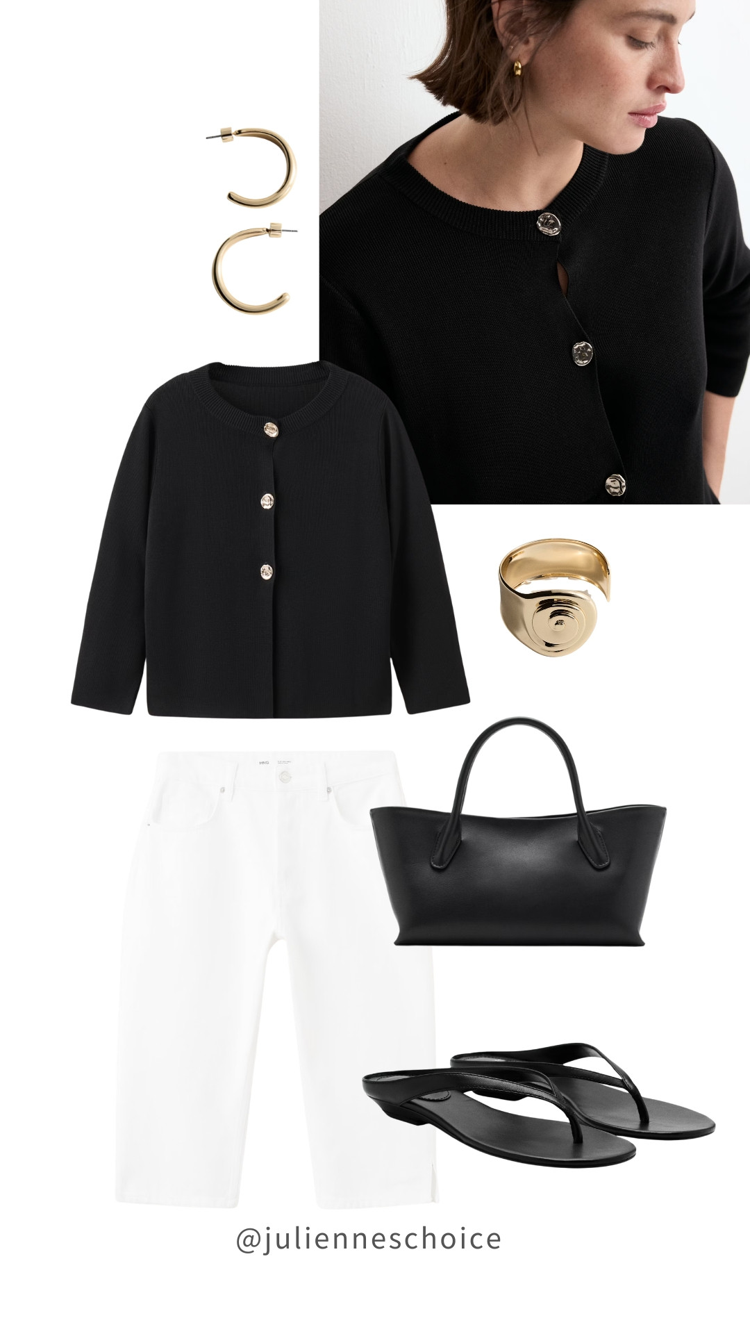 Soft cardigan styling 🤍

Relaxed knits, elegant neutrals, and effortless layering are everywhere right now.✨julienneschoice 

#Mango #CardiganTrend #SpringSummer #MinimalStyle
 

 #LTKootd #LTKSeasonal