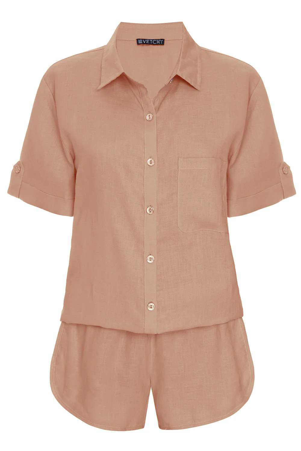 Linen Tan Set | VETCHY