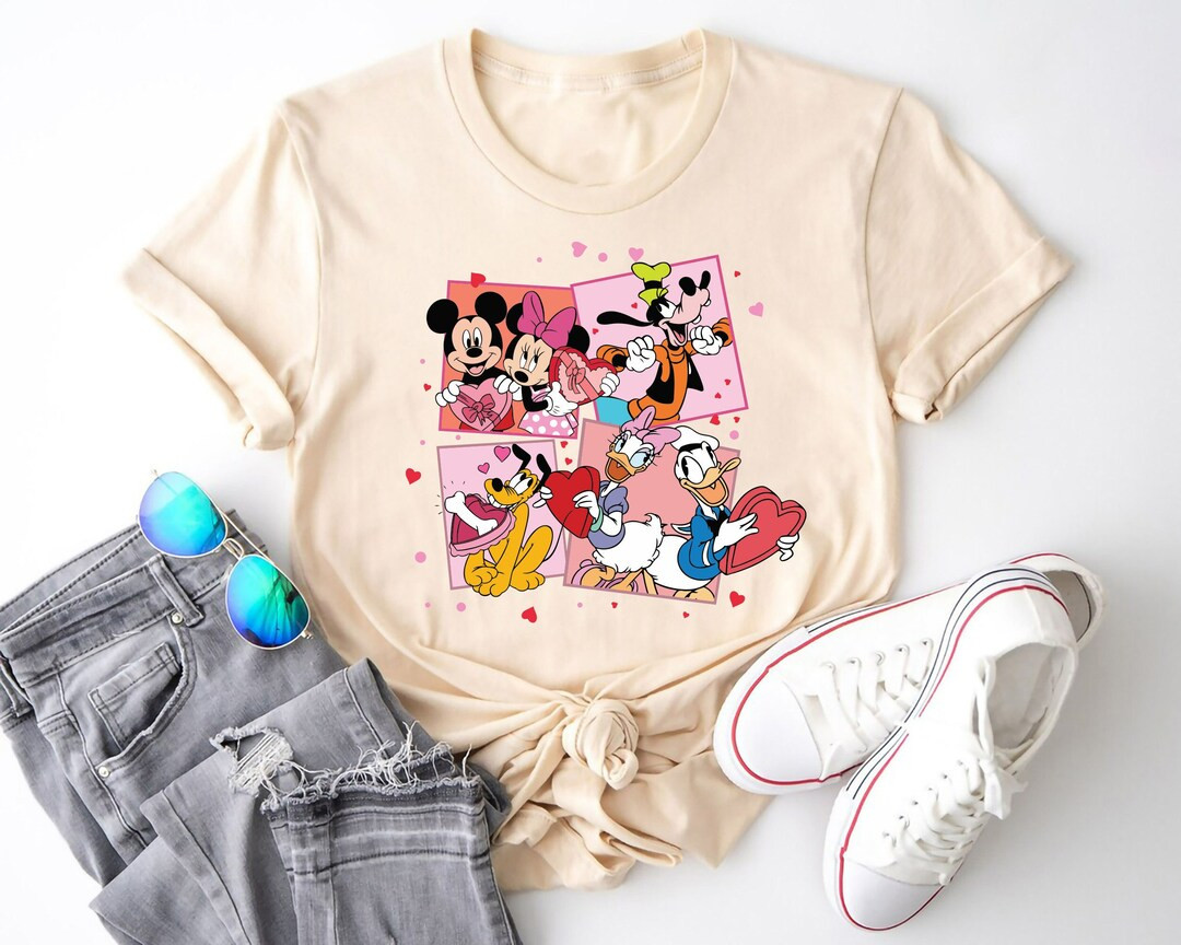 Mickey Minnie Valentine Shirt, Disney Valentines Day Sweatshirt, Disney Honeymoon, Disneyland Val... | Etsy (US)