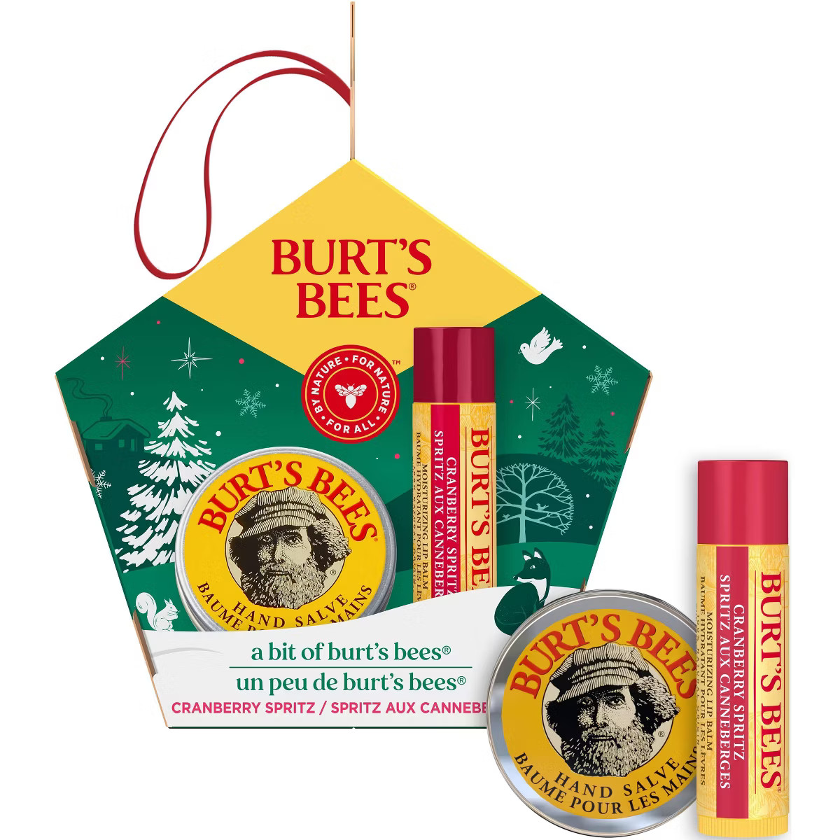 Burt's Bees A Bit of Burt's Lip Balm - Cranberry Spritz - 1.536oz | Target