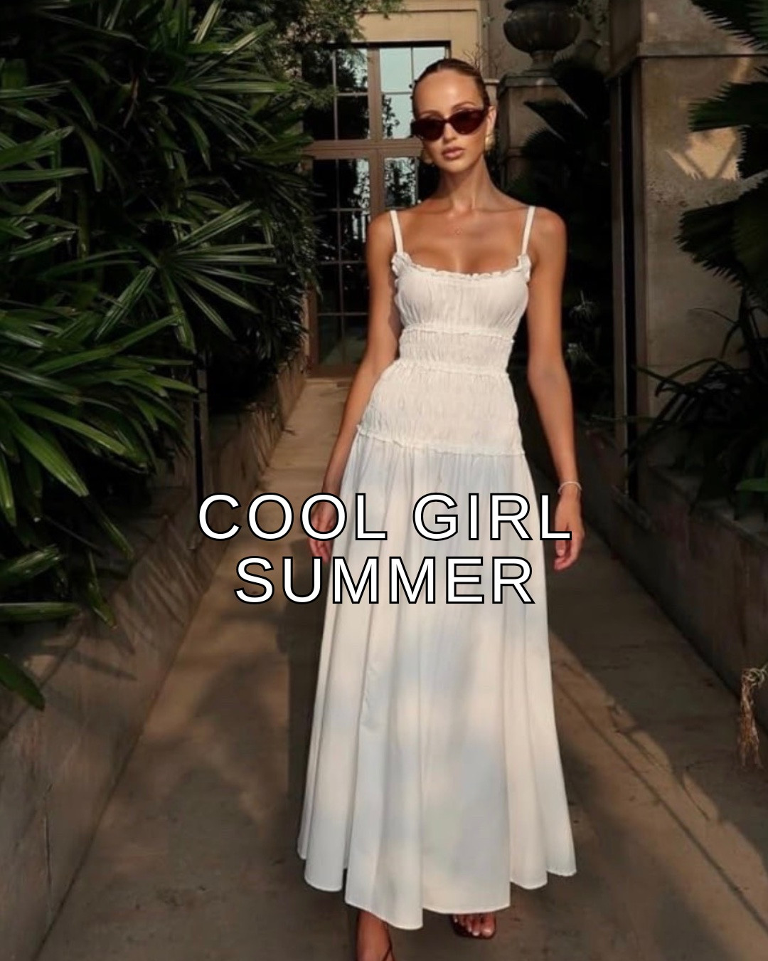 Cool girl summer