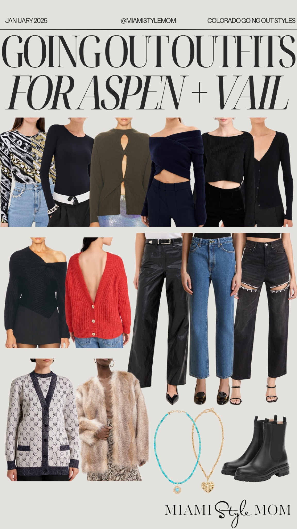 Going out styles for Aspen and Vail! 

Women’s fashion, winter fashion, winter styles, winter outfits, winter outfit inspo, ootd, trendy fashion, chic fashion, chic style, Colorado, vacation outfit, vacation outfit inspo, pants, jeans, sweater, cardigan, fur coat 


#LTKOver40 #LTKSeasonal #LTKStyleTip