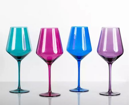 Colored wine glasses on sale- 4 for $29

Gift idea, home idea, wine, jewel glasses, sale, home decor, home


#LTKunder50 #LTKhome #LTKGiftGuide