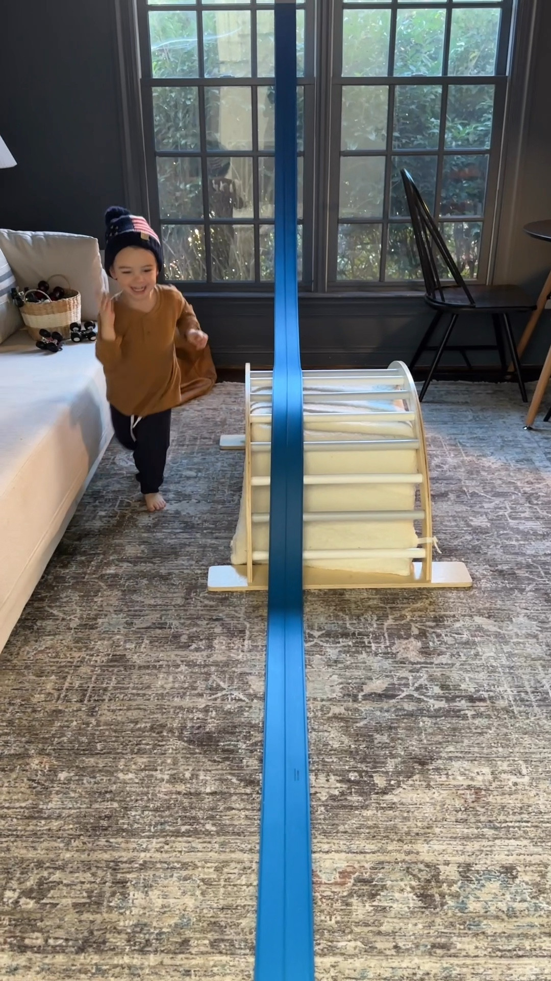 Gift idea for kids! This portable and flexible track is our boys most played with toy! Works great with hot wheels and monster trucks! Rolls up for easy storage and travel! 

#LTKKids #LTKFamily #LTKGiftGuide