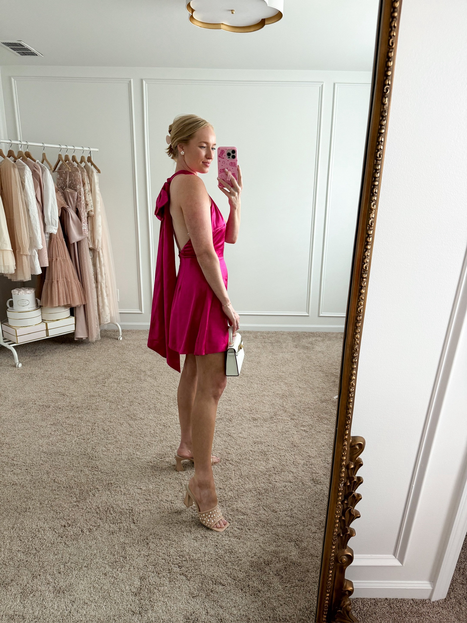 Absolutely love this bow back mini dress for a wedding or cocktail party! Event dresses // cocktail dresses // wedding guest dresses // fall dresses // Nordstrom finds 

#LTKWedding #LTKParties #LTKSeasonal