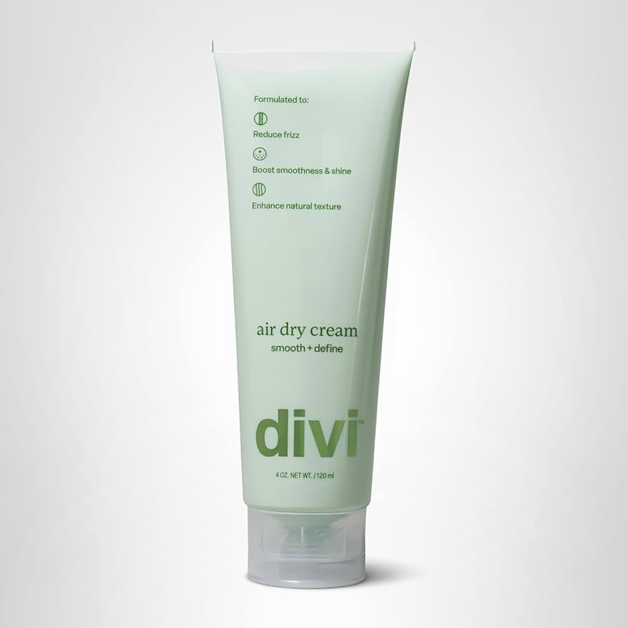 Divi Air Dry Styling Cream for Curly, Wavy & Frizzy Hair, Smooths, De-Frizzes, & Defines Strands ... | Amazon (US)