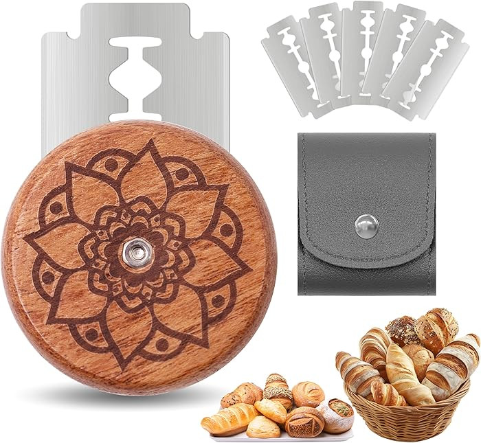 UFO Bread Lame Cutter for Homemade Sourdough,Bread Scorer Tool for Sourdough with 5 Blades and St... | Amazon (US)