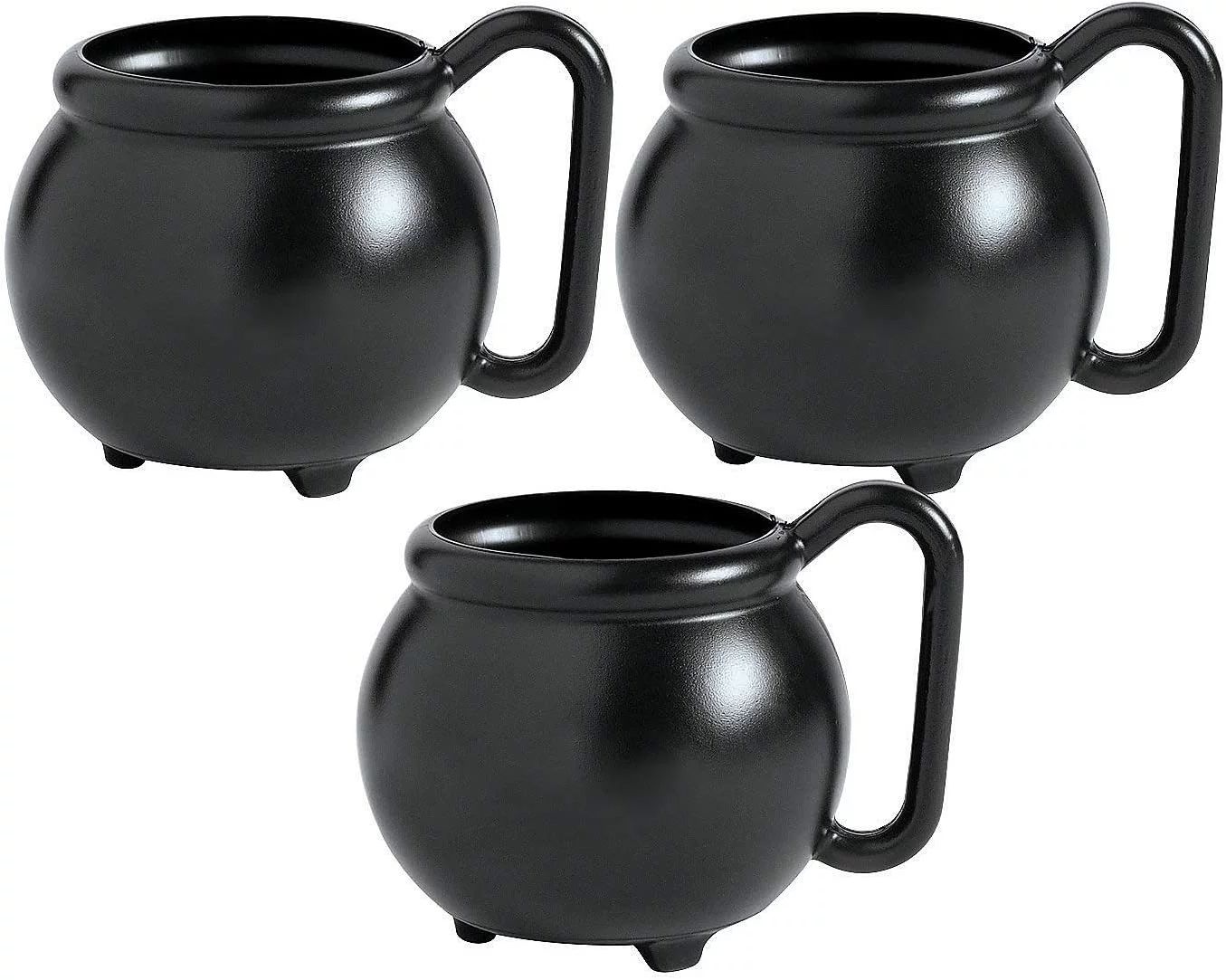 hisevxus Witch Cauldron Mugs for Halloween - Set of 12 plastic cups - Hocus Pocus and Halloween P... | Walmart (US)