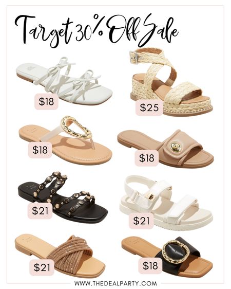 Target Sandals | Target Sale | Target Fashion 

#LTKsalealert #LTKfindsunder50 #LTKshoecrush