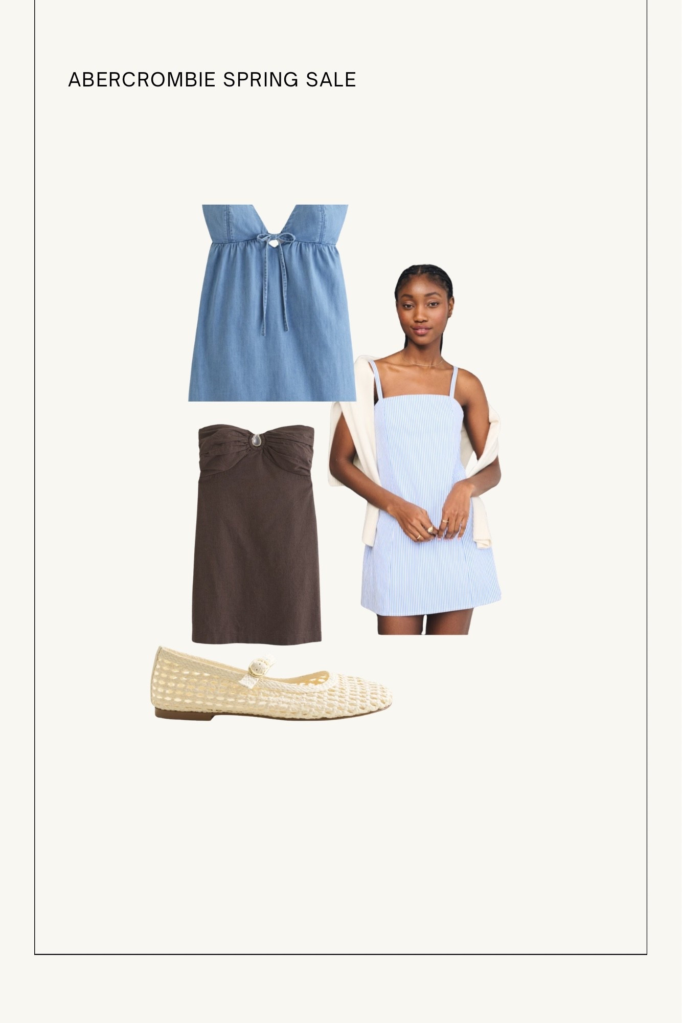 Abercrombie Sale is here 🤍
25% OFF everything!

Use code AFLTK to get 25% off in stores and online at checkout.
Sale runs 3/12 – 3/15.

I linked some of my favorite pieces here — perfect spring finds 🌸

#LTKSpringSale