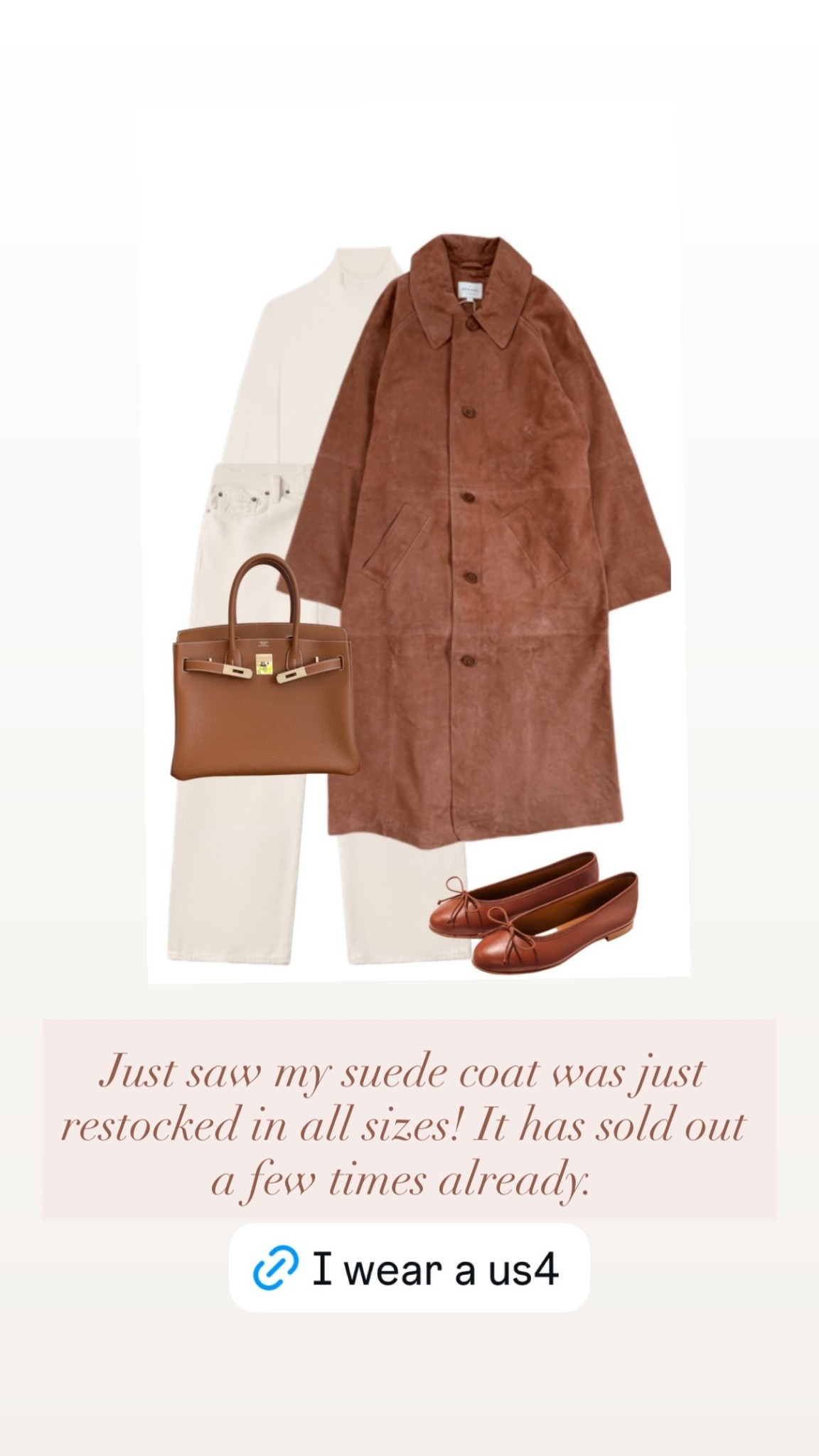 Base turtleneck, jeans, and ballet flats linked here.

#classicstyle
#chicoutfit
#winteroutfit
#winterwhite
#balletflats

#LTKSeasonal #LTKgrwm #LTKootd