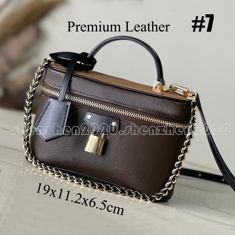 Premium Leather/Non-Leather Fashion Cosmetic Bag Women's Zipper Handbag Bag without Box Make Up B... | DHGate