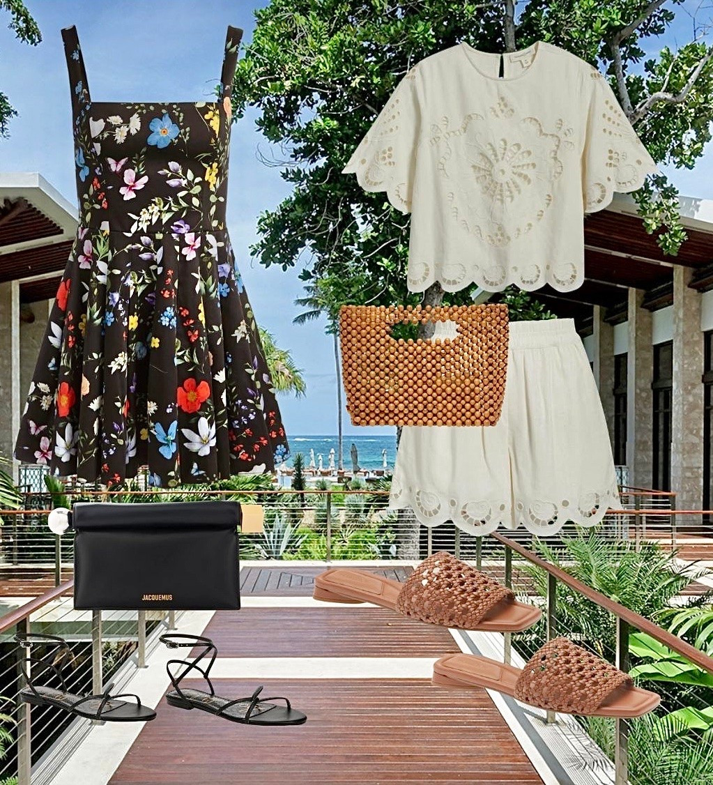 Dorado Beach vacation outfit
Date night 
Matching set
Sandals 
#ltktravel

#LTKootd