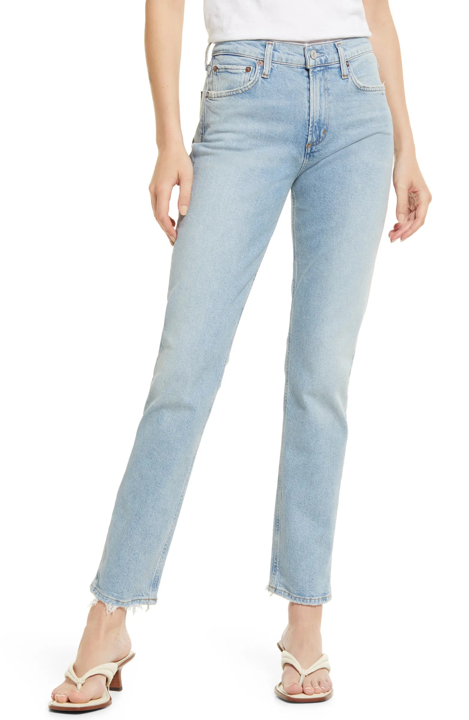 AGOLDE Lyle High Rise Straight Leg Jeans | Nordstrom | Nordstrom