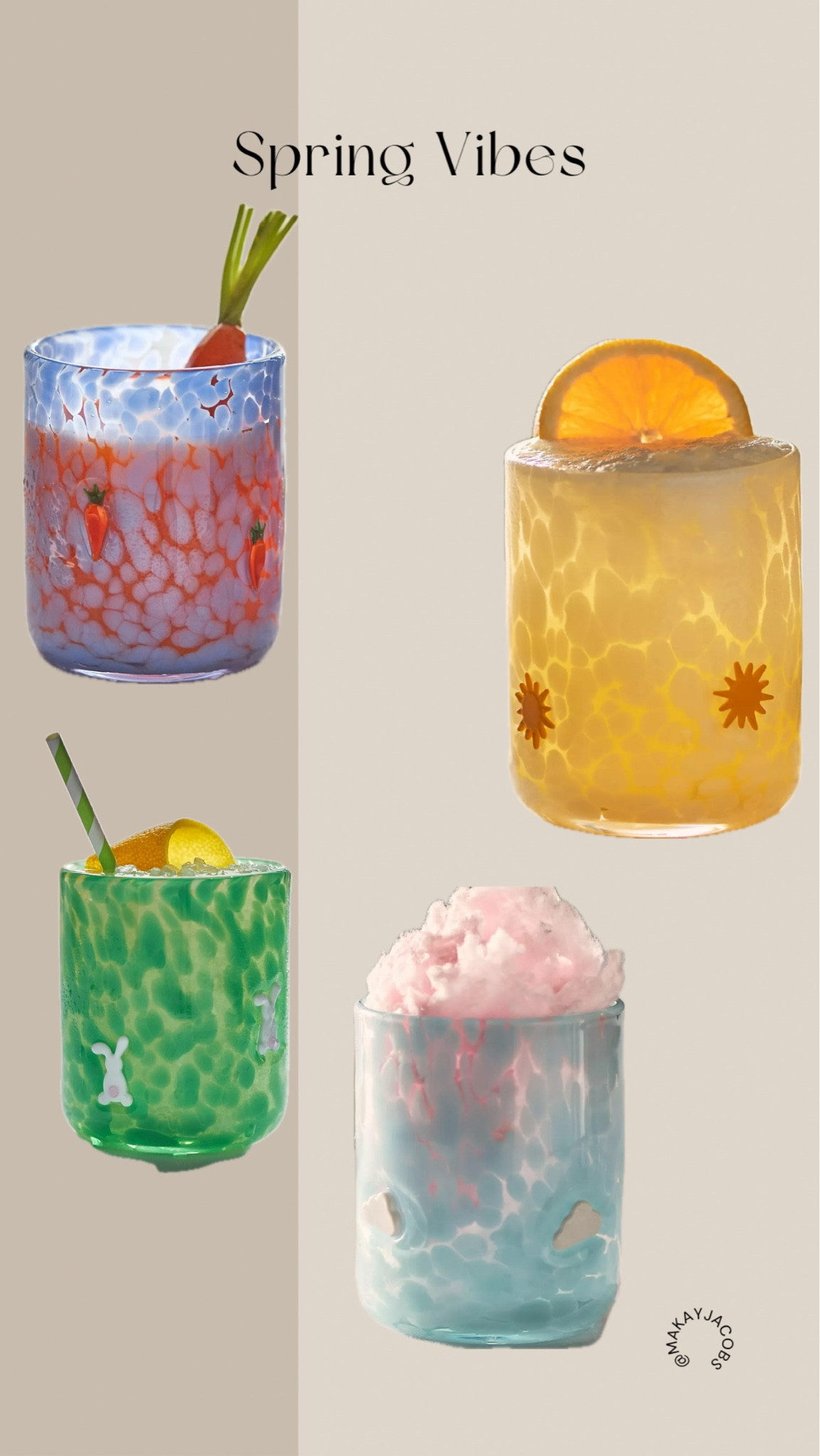 Spring Icon Glasses dropped at Anthro! 

#LTKSeasonal #LTKHome #LTKSpringSale