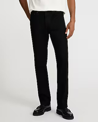 Straight Black Hyper Stretch Jeans | Express