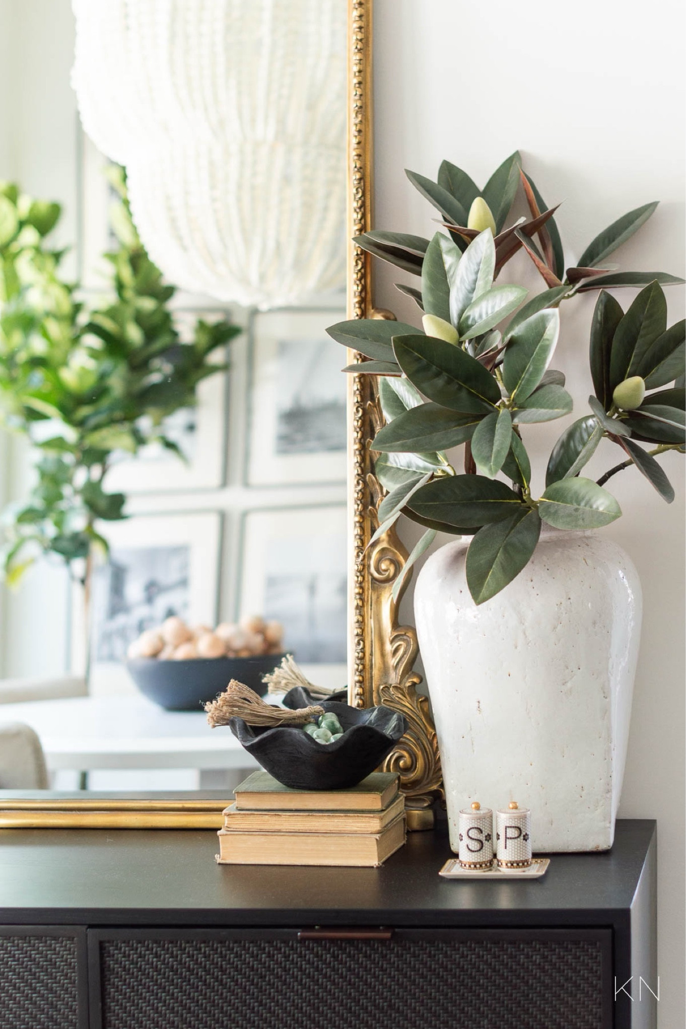 I love the look of an oversized, organic vase, like this large white stoneware vase. As a statement piece, it’s beautiful left empty, but this time of year I like to fill mine with faux or live fall branches. My vase is styled on my breakfast nook sideboard, but it would also work beautifully on a kitchen island, living room or entryway. home decor breakfast nook decor cement vase Wayfair find fall foliage

#LTKHome #LTKStyleTip #LTKSaleAlert