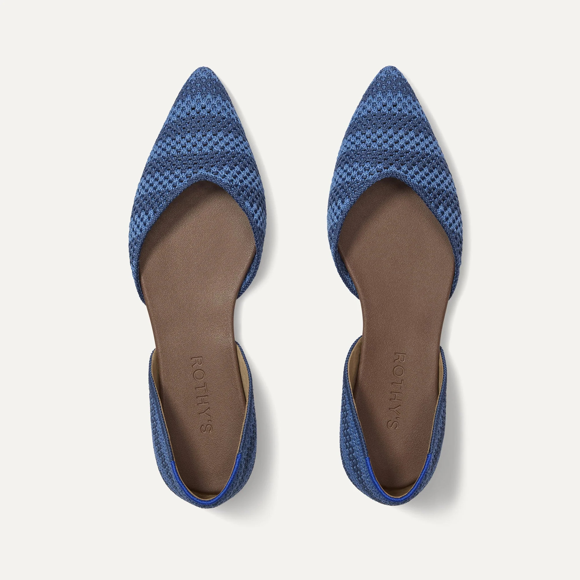 The D'Orsay Point in Sea Stripe | Flats | Rothy's | Rothy's