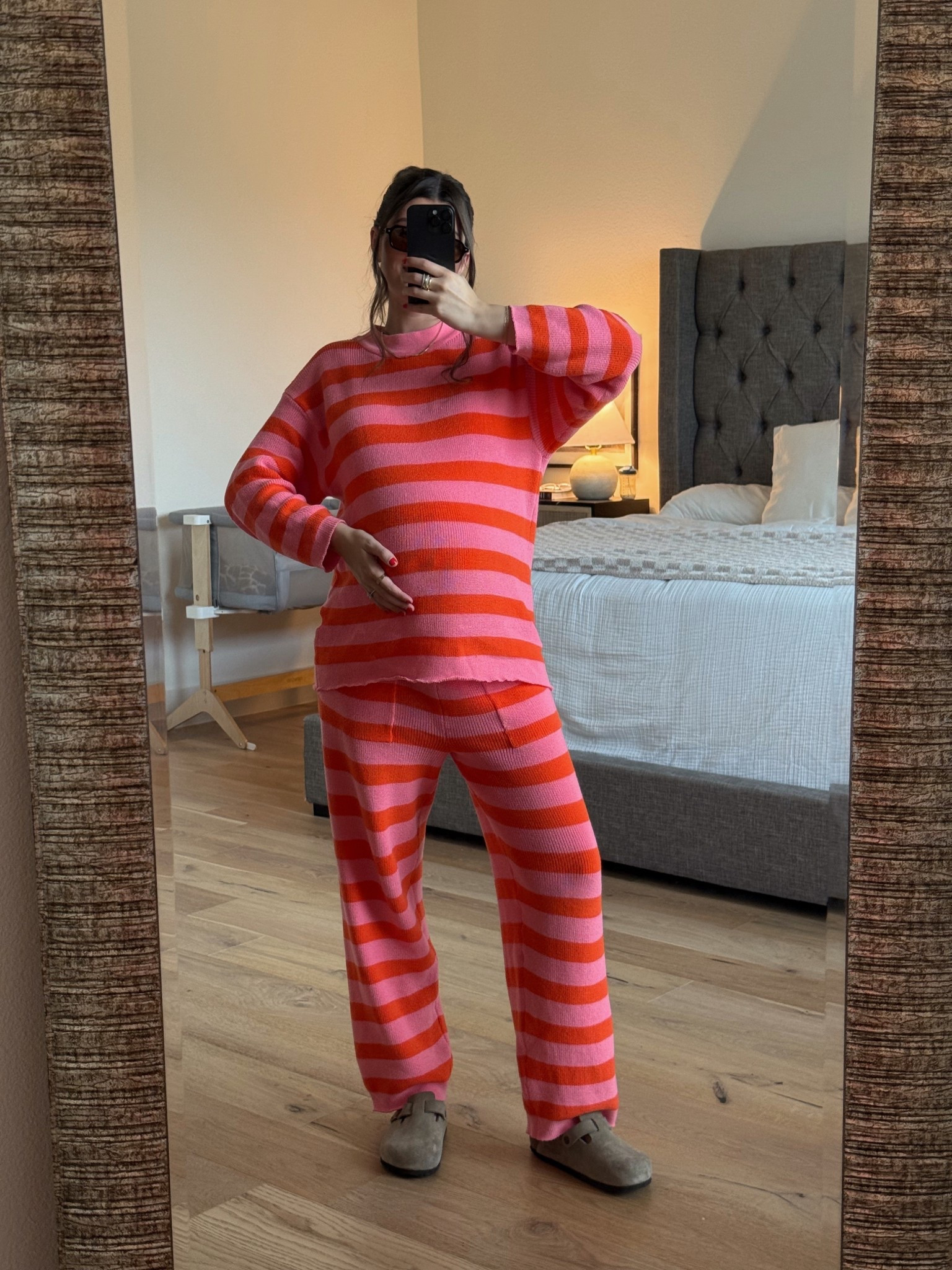 Bump friendly OOTD! This striped set from Amazon is the perfect set to transition to fall - comes in so many colors & I just ordered the brown one too! Size S, 5’4"

Merit Tinted Lip Oil: Taupe

Pregnant OOTD, outfit of the day, pregnant outfits, outfit inspo, fall outfit inspo, comfy mom outfit, amazon set

#LTKFindsUnder50 #LTKBump #LTKStyleTip