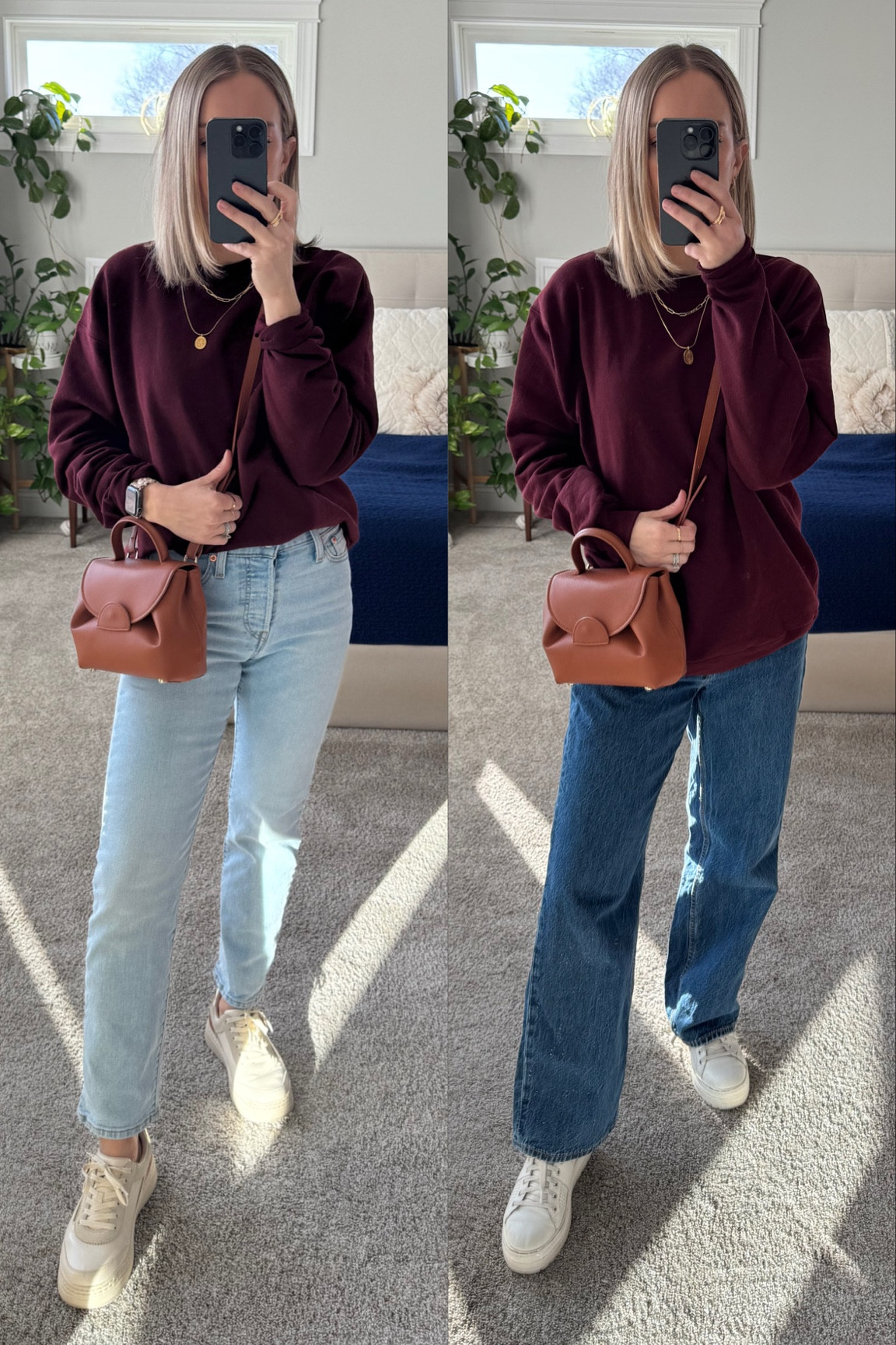 This or that? 2 ways to wear a simple Hanes sweatshirt 



#LTKPetite