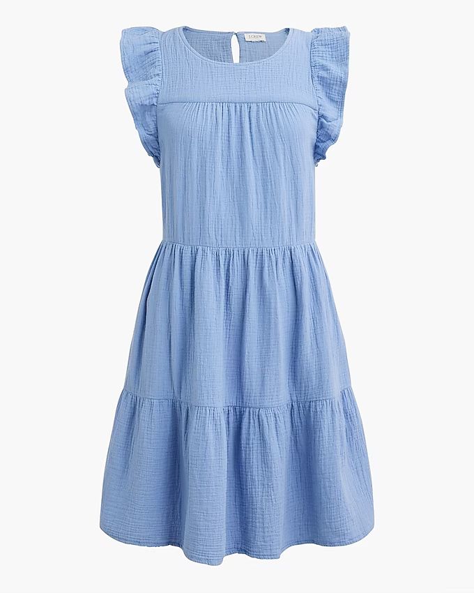 Mini gauze dress | J.Crew Factory