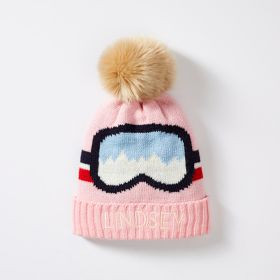 Kids Ski Goggle Pom Pom Hat | Mark and Graham