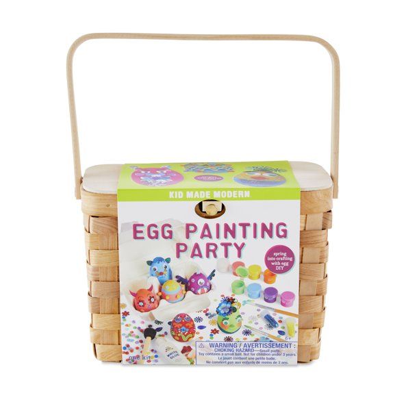 Kid Made Modern Egg Painting Party Craft Kit - Easter Arts and Crafts for Ages 6 and Up | Walmart (US)