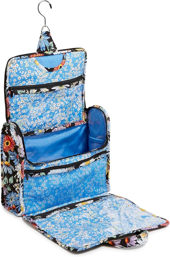 Vera Bradley Iconic Grand Hanging Organizer, Signature Cotton, Harbor Paisley | Amazon (US)
