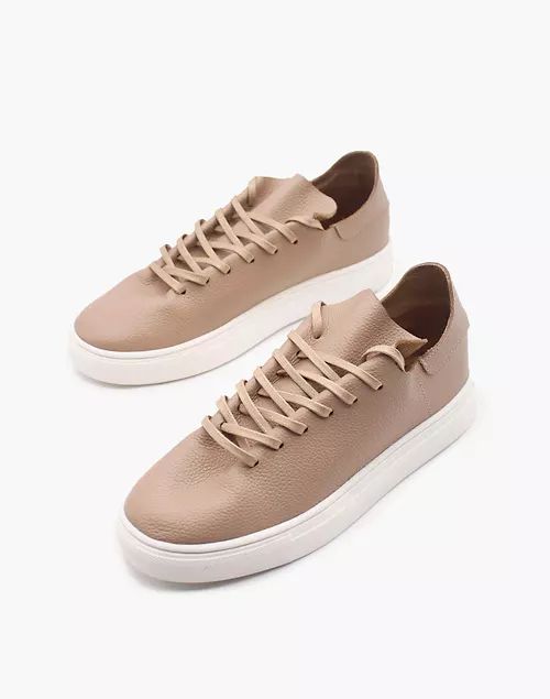 KAANAS Corum One-Piece Allover Leather Sneaker | Madewell