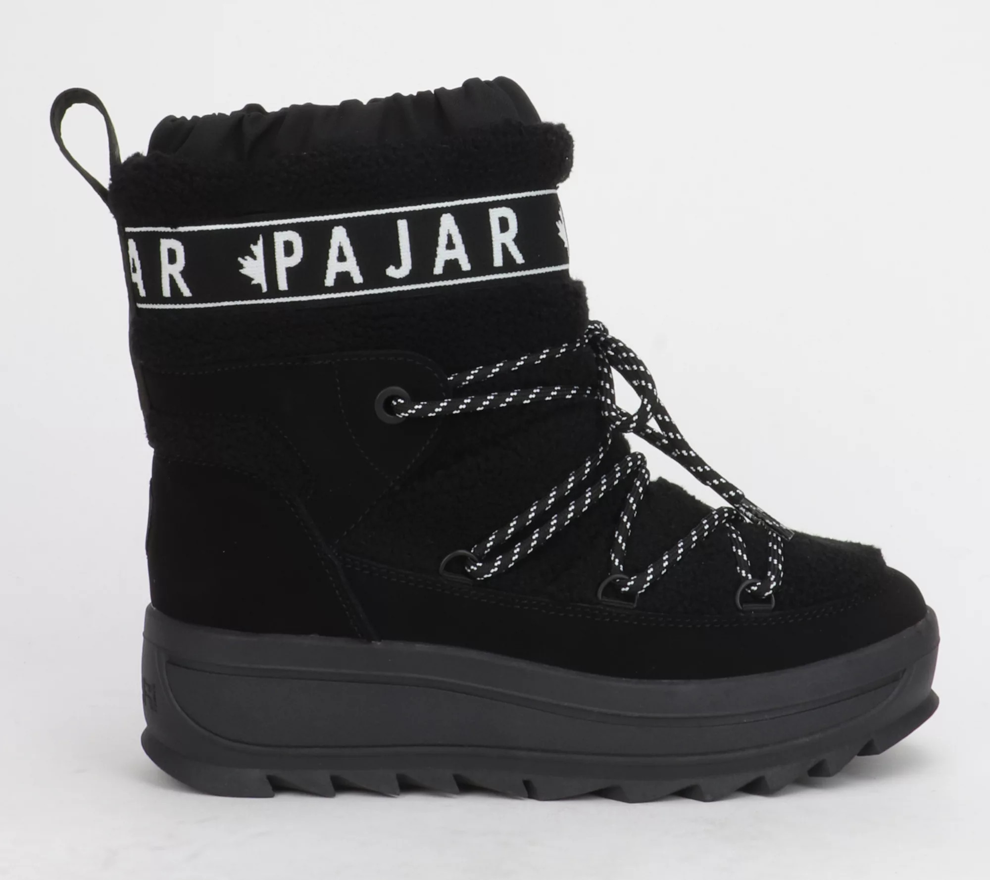 Pajar Canada Galaxy Lama Women's Pull On Platform Boots - QVC.com | QVC
