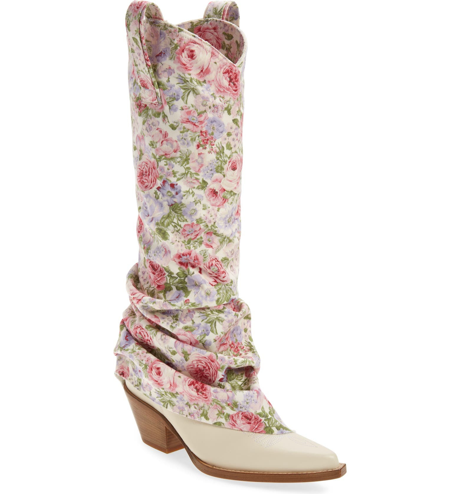 Print Sleeve Western Boot | Nordstrom