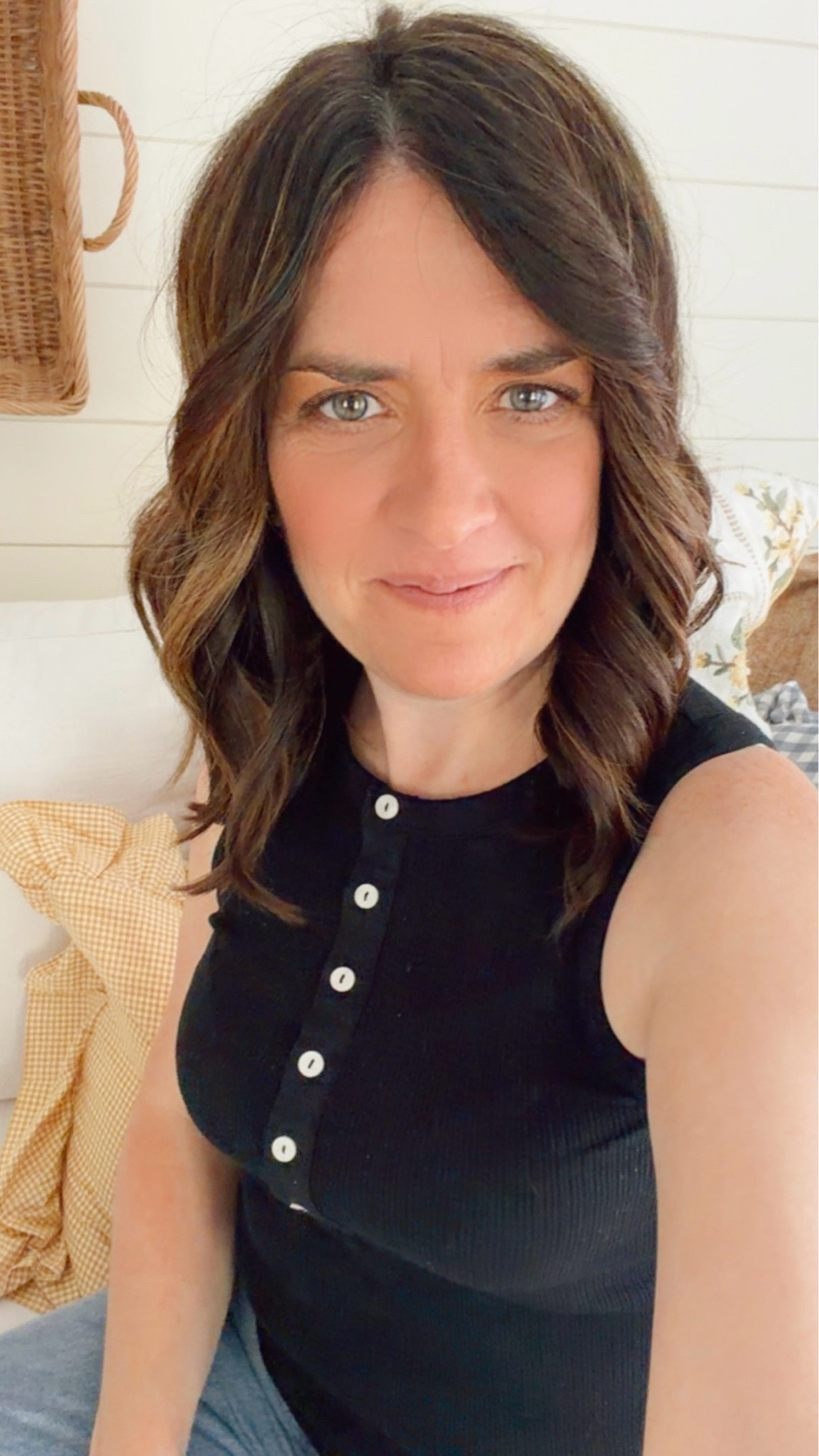 I grabbed this Henley tank at Target the other day and today’s warm weather is the perfect day to wear it! I’m wearing a size small. #targetambassador

#LTKootd