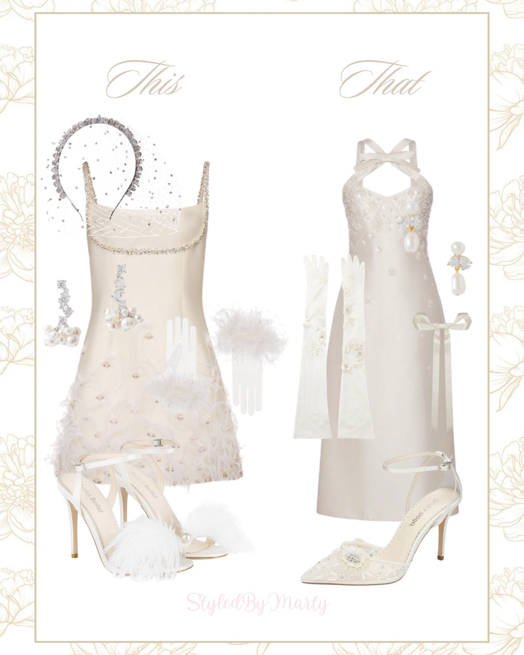 This Or That? - Wedding Reception Outfits Ideas


Bride look, bride dress, bride outfit, wedding dress, reception wedding dress, short wedding dress, white dress, wedding shoes, white pumps, white heels

#LTKWedding #LTKStyleTip