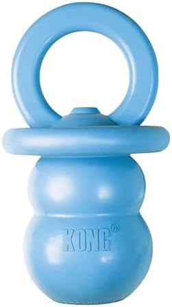 KONG Puppy Binkie - Pacifier Dog Toy for Puppies - Stuffable Treat Chew Toy for Treats - Durable ... | Amazon (US)