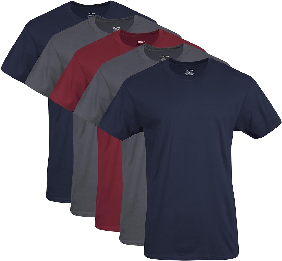 Gildan Men's Crew T-Shirts, Multipack, Style G1100 | Amazon (US)