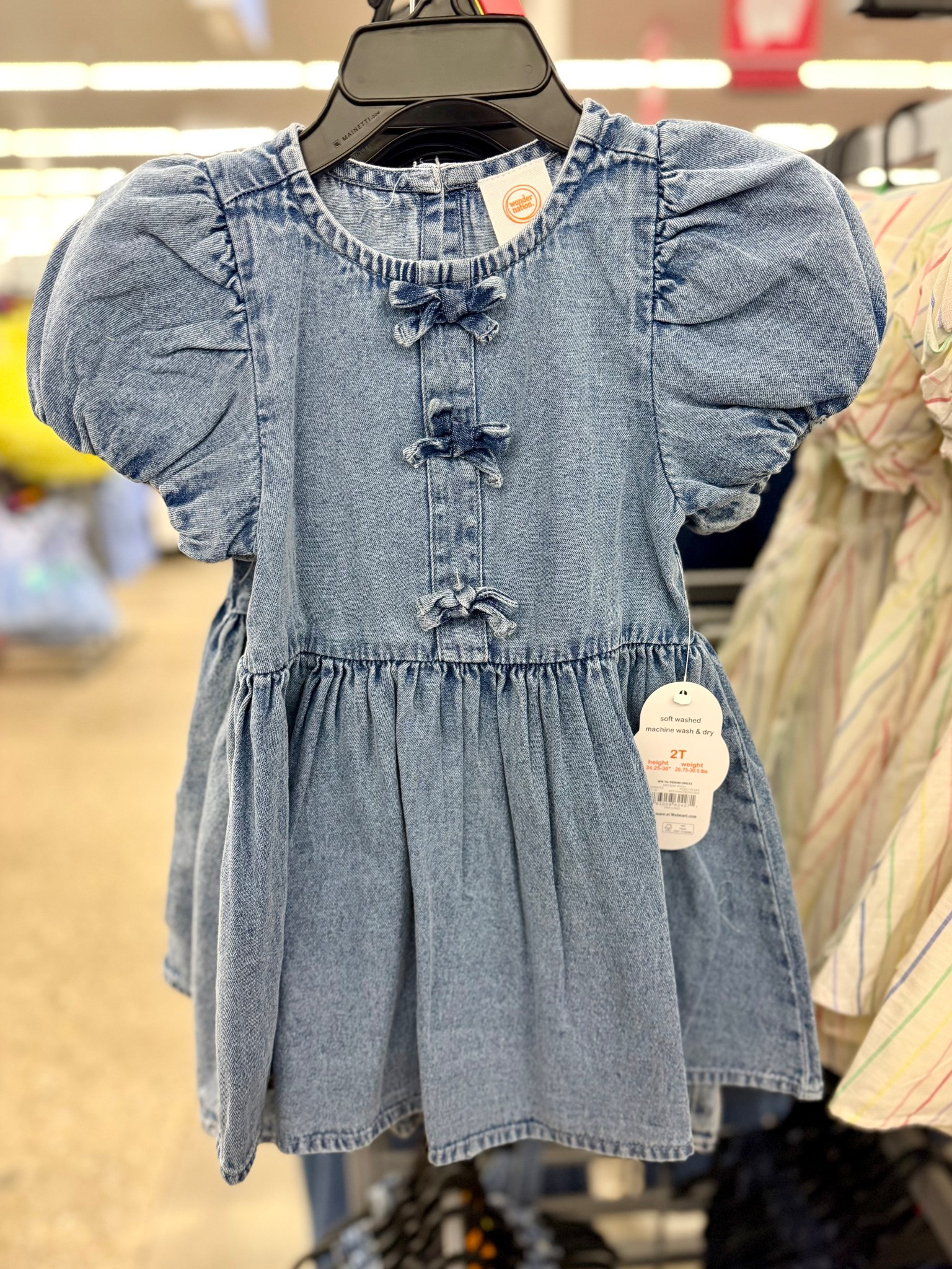 This new denim dress at Walmart for toddlers is so cute! Link below. #ad 

#LTKBaby #LTKKids #LTKSpringSale