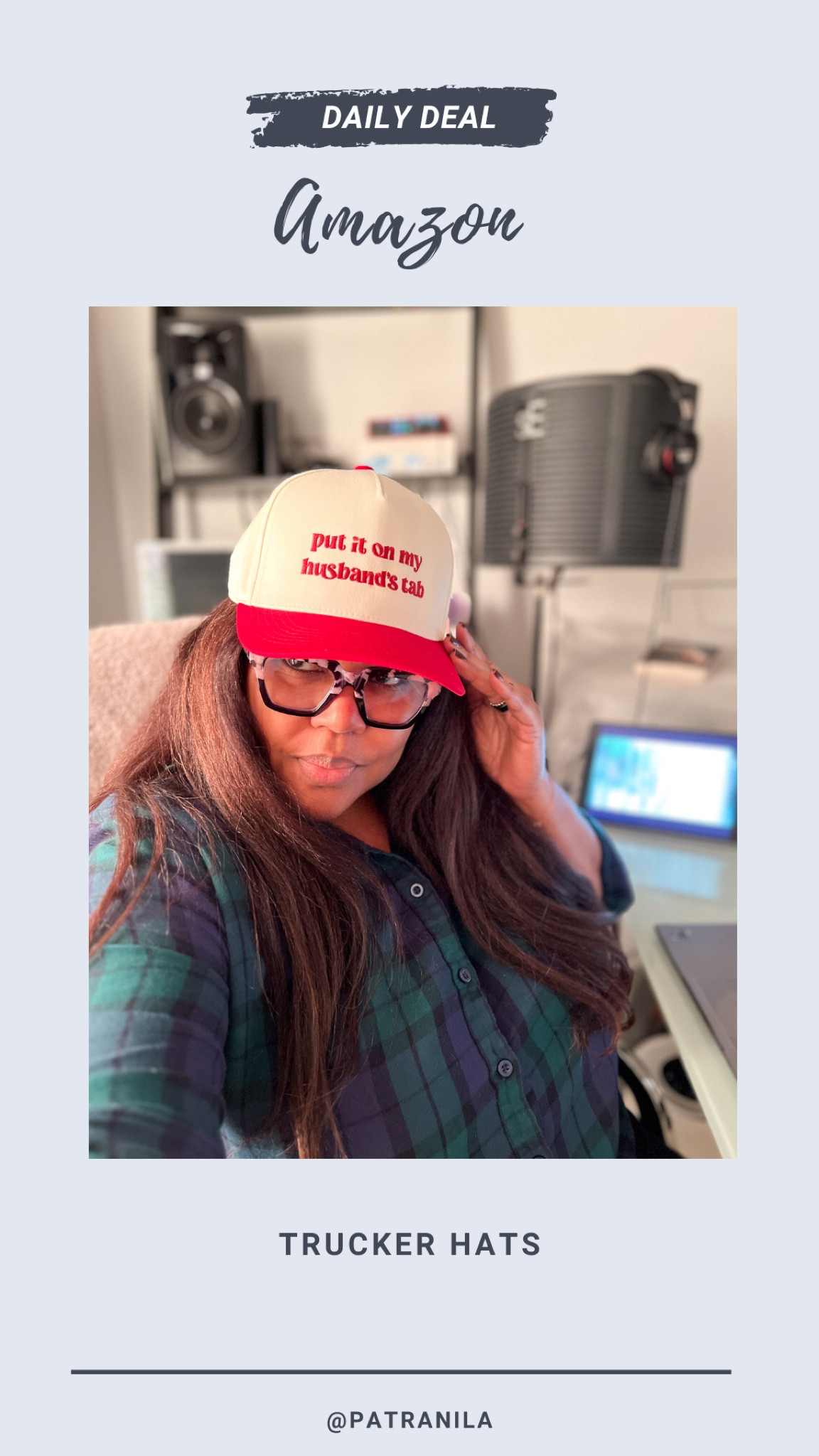 Put it on my husband's tab! Trucker hats on sale during Amazon Early Black Friday Sale.

Patranila, sporty hat, casual hat, novelty hat 

#LTKCyberWeek #LTKFindsUnder50 #LTKSaleAlert