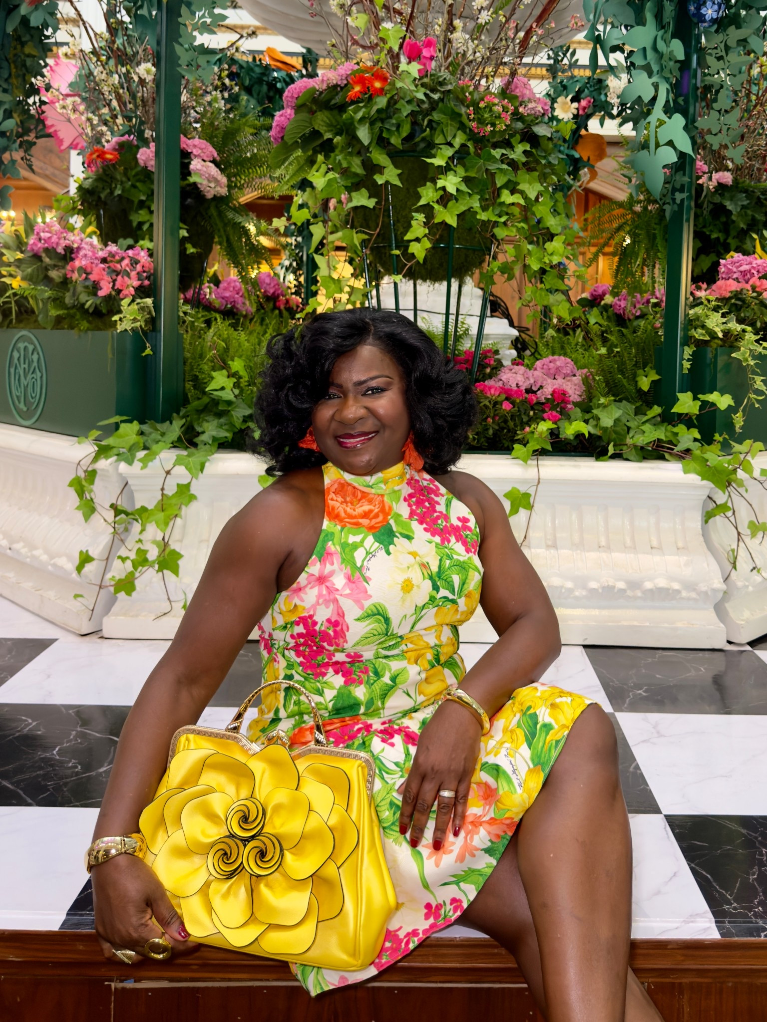 This floral dress is literally Spring in dress form. It’s a Karl Lagerfeld dress from Macy’s and I am wearing a size 10. 

#LTKdayinmylife #LTKootd #LTKOver40
