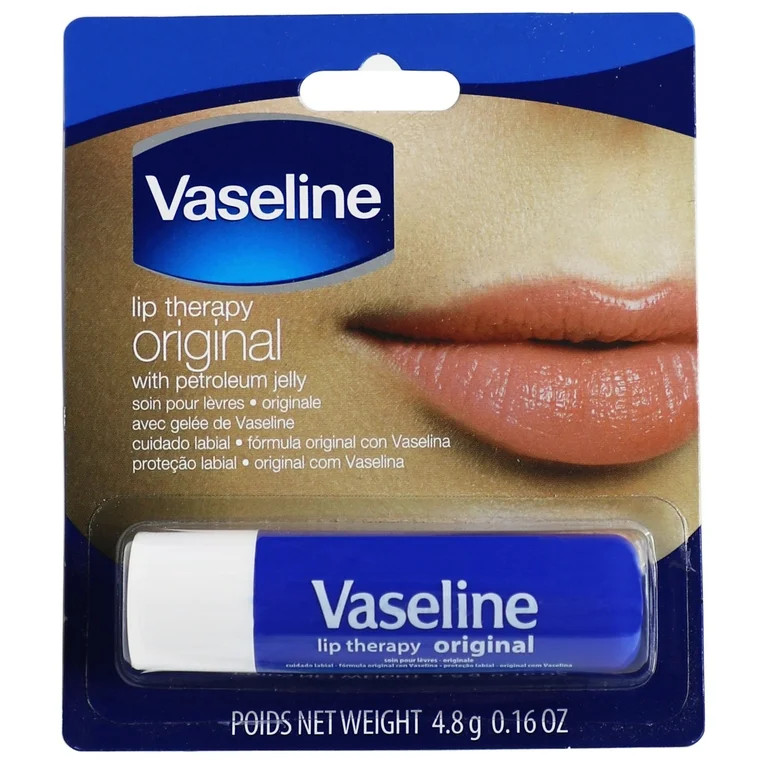 Vaseline Lip Therapy Moisturizing Hydrating Lip Balms with Petroleum, Vitamin E, Clear, 1 Count -... | Walmart (US)