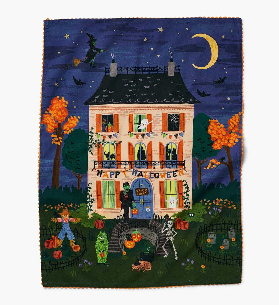 Tea Towel - Haunted House | Rifle Paper Co.