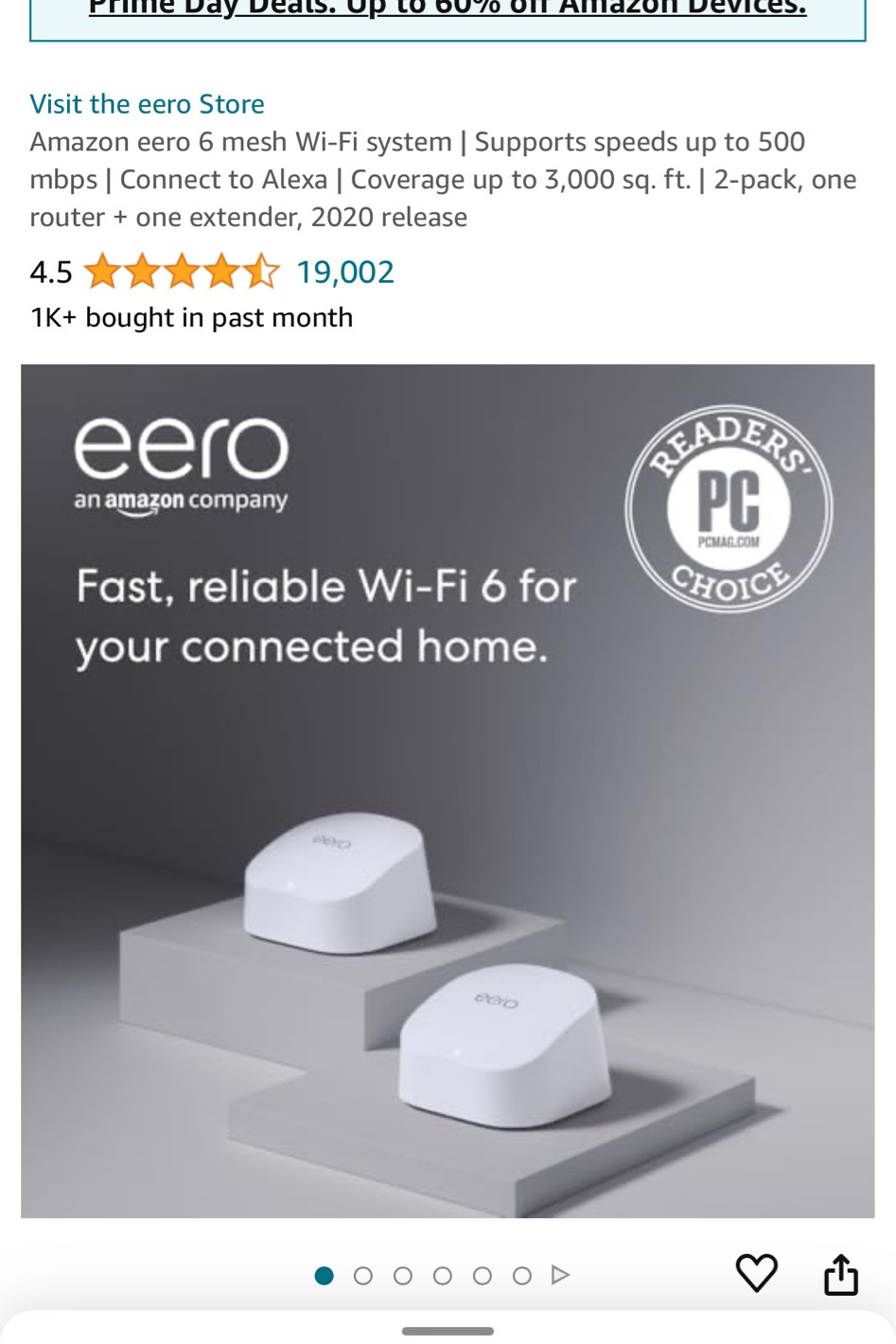 Mesh WiFi system 
Amazon prime day sales
At home electronics 


#LTKHome #LTKSaleAlert