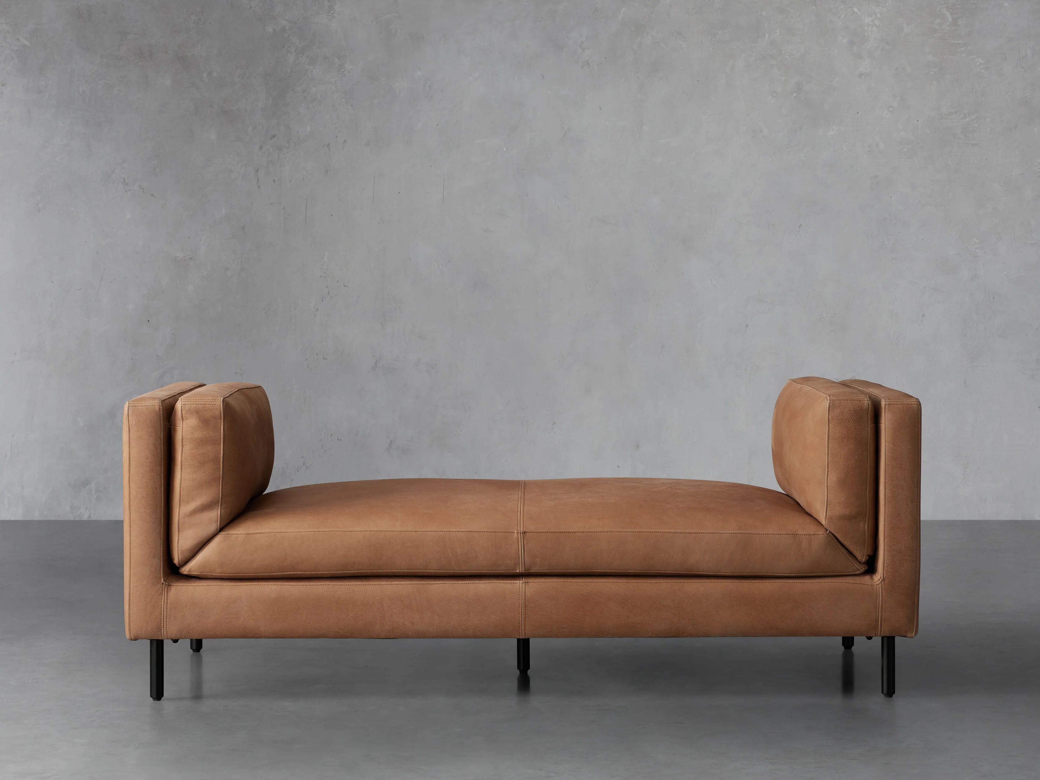 Malta Leather Daybed | Arhaus