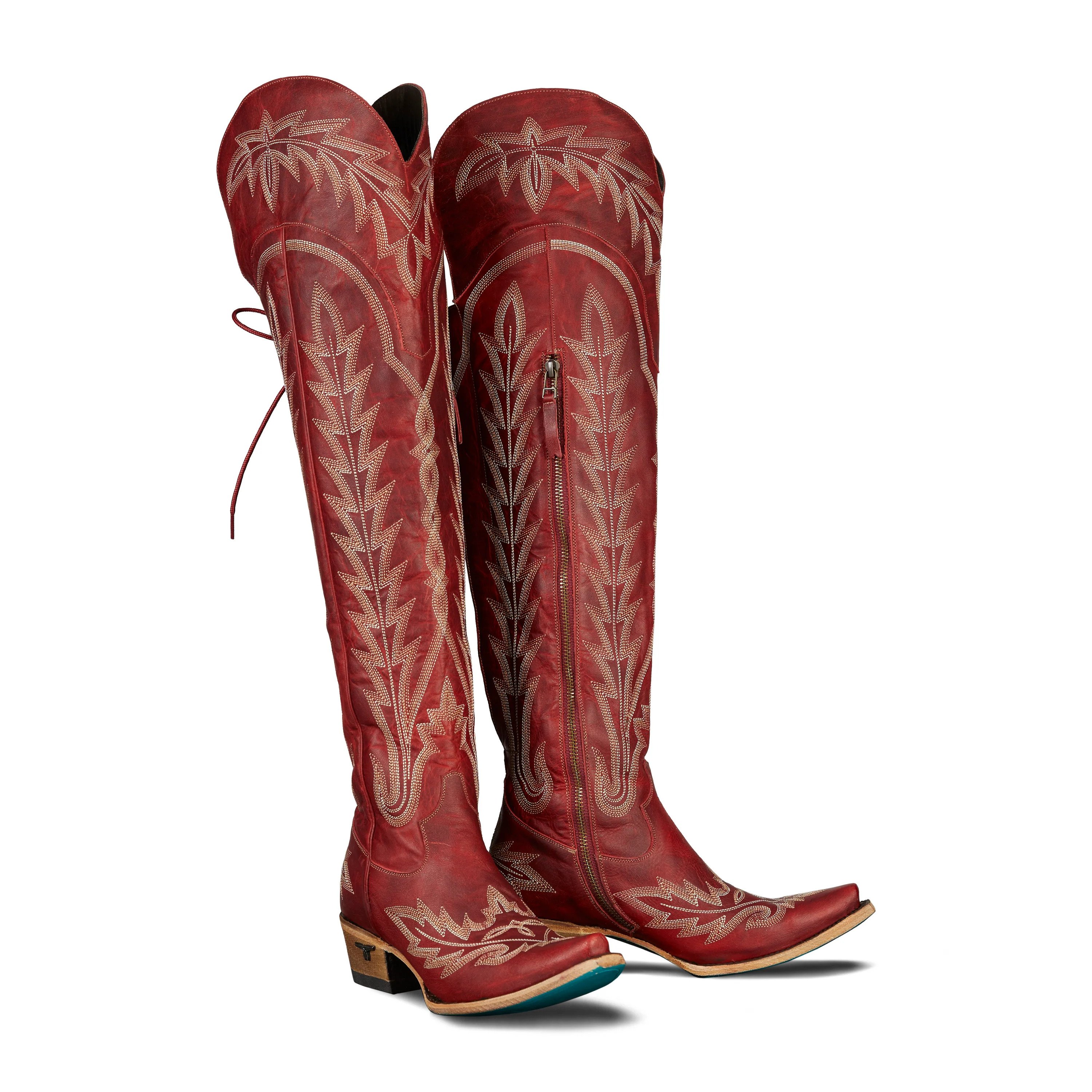 Lexington OTK Corset - Smoldering Ruby | Lane Boots