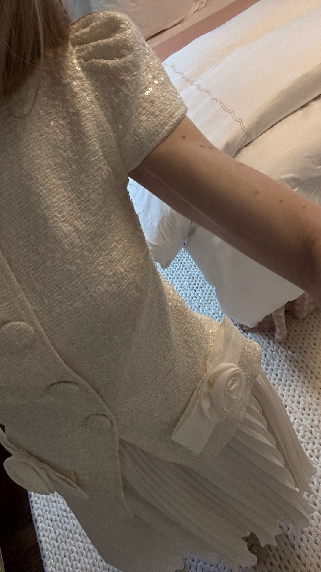 Special occasion dress! Love this for a bar or bat mitzvah service, Mother’s Day, baby naming or christening, brunch and of course bridal. Exact is old but here’s the one I’d get if I were shopping this season. 

#LTKootd #LTKSeasonal #LTKWedding