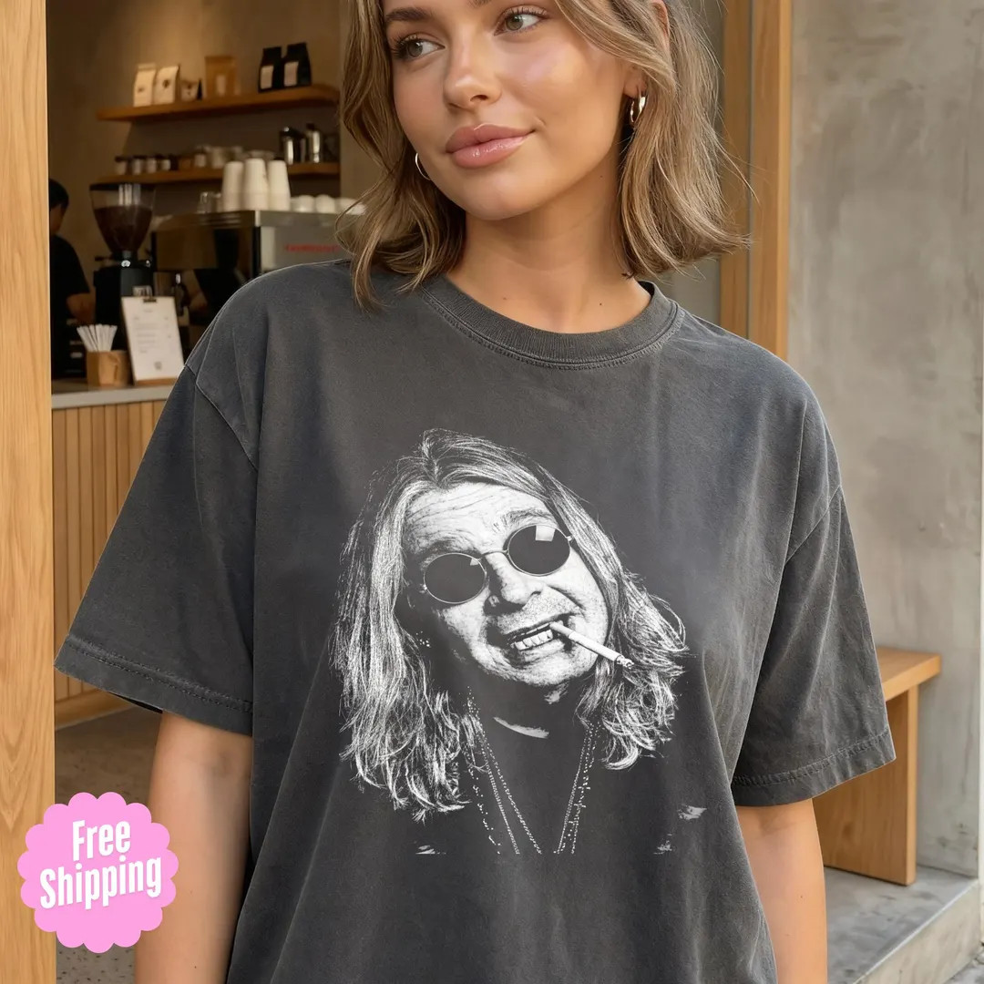 Comfort Colors® OZZY OSBOURNE  T-Shirt: Vintage Rock Tee, Metal Fan Gift | Etsy (US)