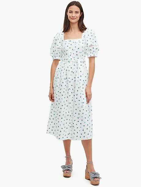 dainty bloom poplin dress | Kate Spade New York | Kate Spade (US)