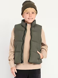 Water-Resistant Quilted Puffer Vest for Boys | Old Navy (US)