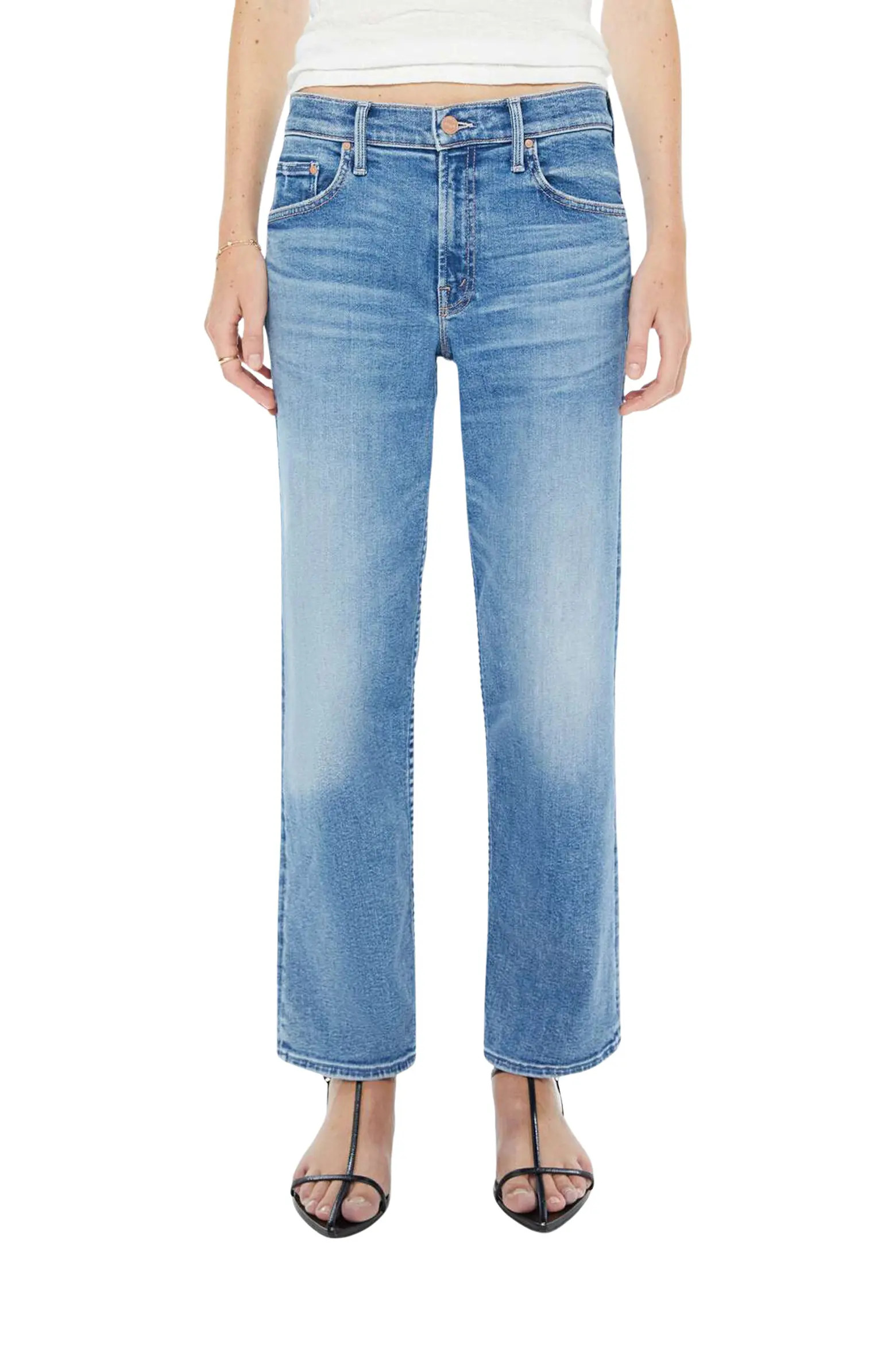 The Newbie High Waist Ankle Straight Leg Jeans (Women) | Nordstrom | Nordstrom