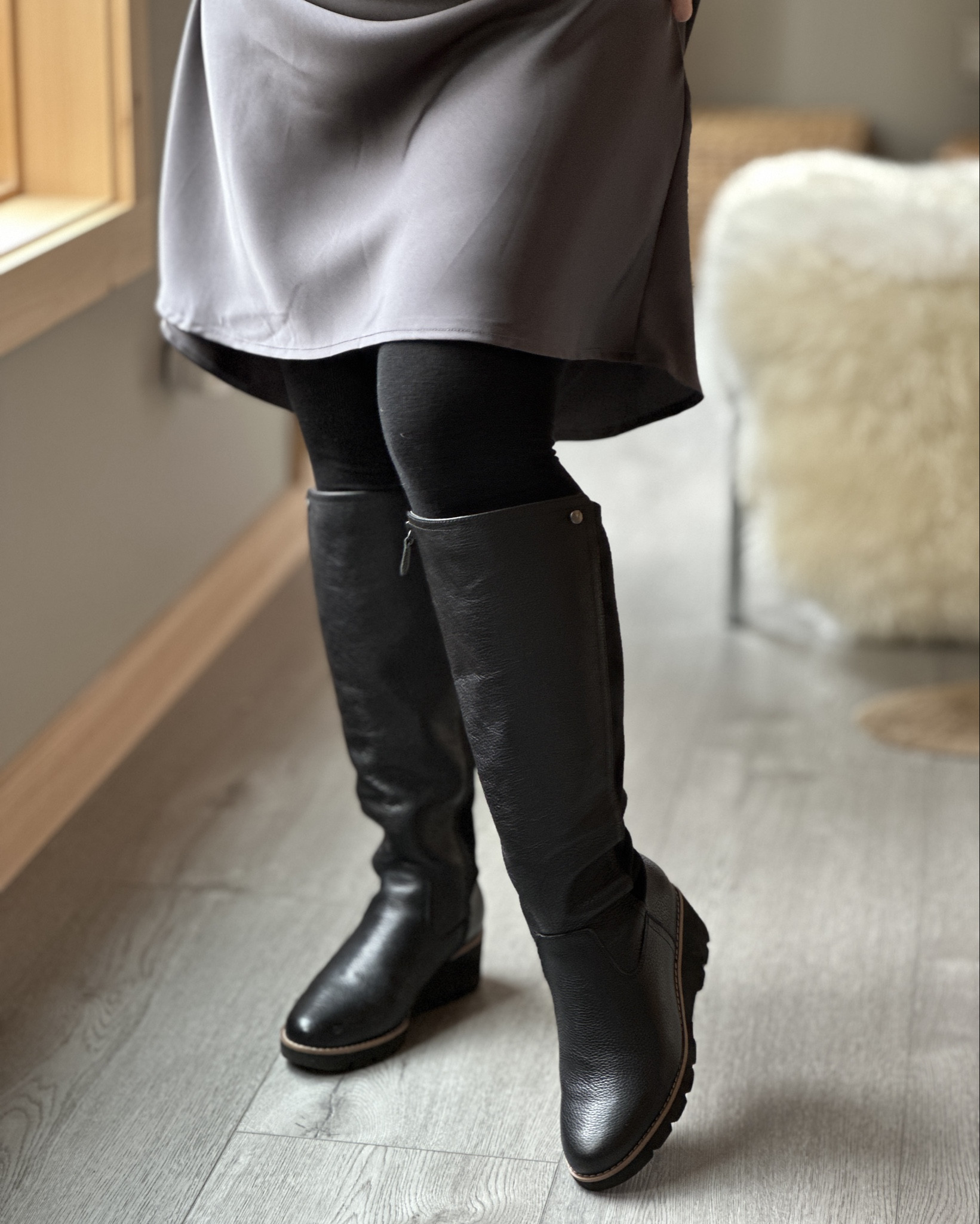 These are my perfect boots it has everything I want: comfort for strolling, heels to give me a bit of height, a soft structure that stays up, and a wide calf with more than enough space to wear thick pants or tights. 

#LTKShoeCrush #LTKMidsize #LTKGiftGuide
